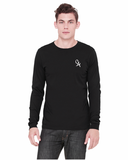 100% cotton black long sleeve tshirt surf skate snowboard streetwear brand in los angeles.