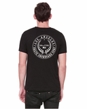 100% cotton black tshirt surf skate snowboard streetwear brand in los angeles.
