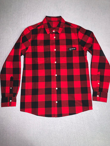 Checkered (SLFE.) (CA) Shirt Black/Red
