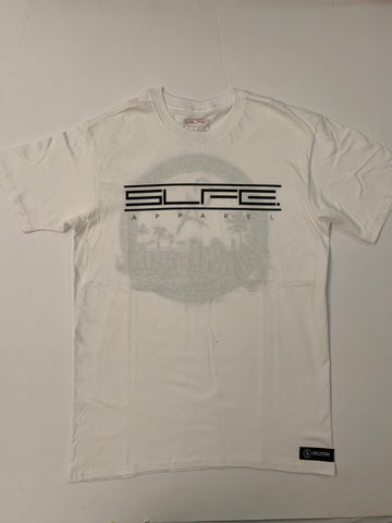 White/Black (CA)LIFORNIA Dreamin (Logo Short Sleeve T-Shirt