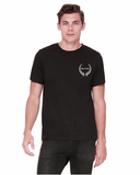 100% cotton black tshirt surf skate snowboard streetwear brand in los angeles.